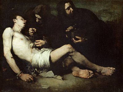 Saint Sébastien, martyrisé - Auguste Theodule Ribot